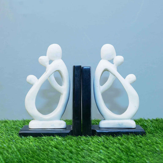 Kazuko Marble Bookends