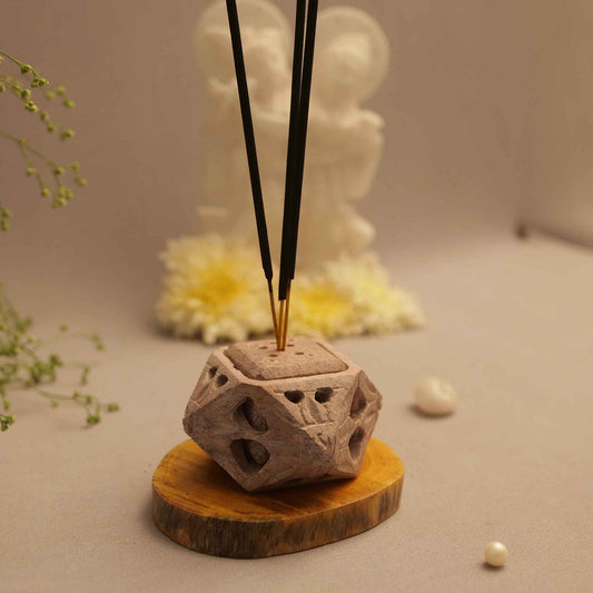 Floral Incense Stick Holder