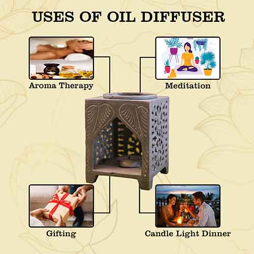 Floral Paleva Oil Diffuser