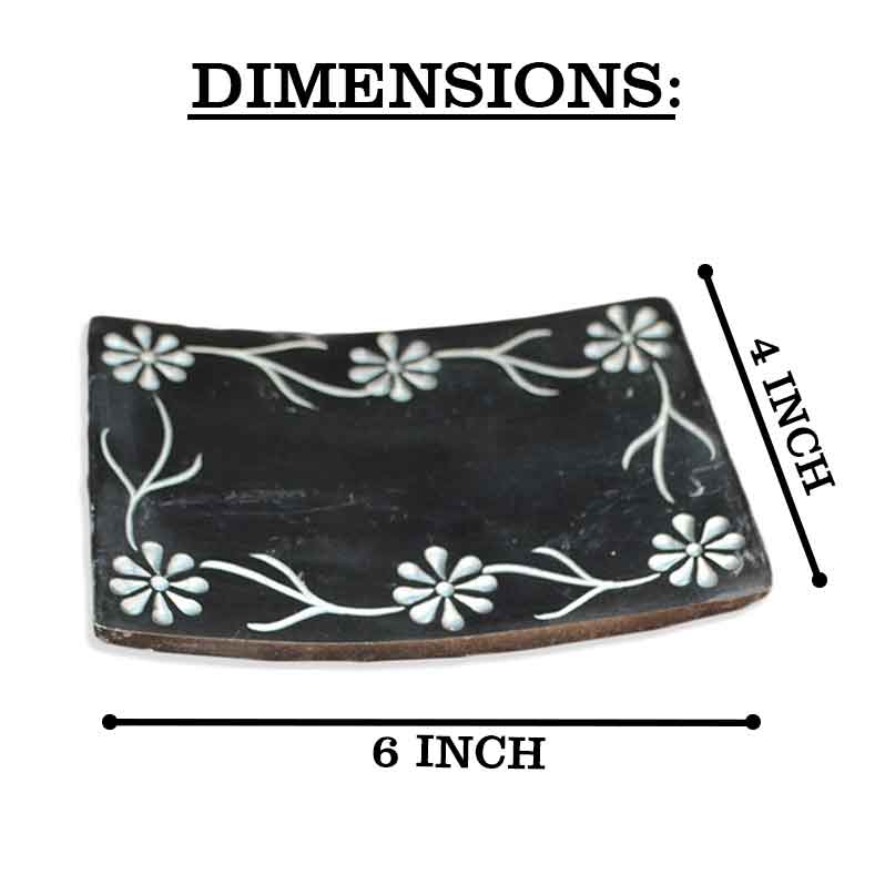 Black Gorara Soap Dish