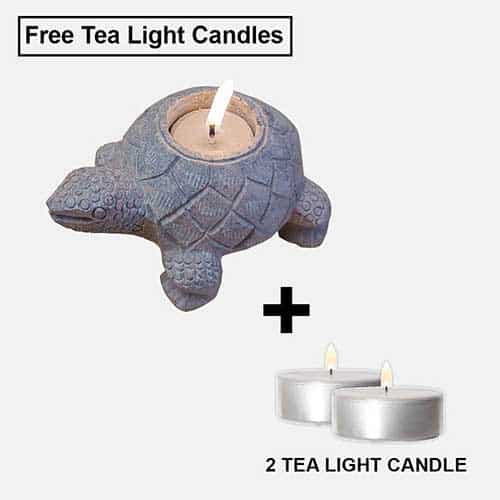 Tortoise Tea Light Holder