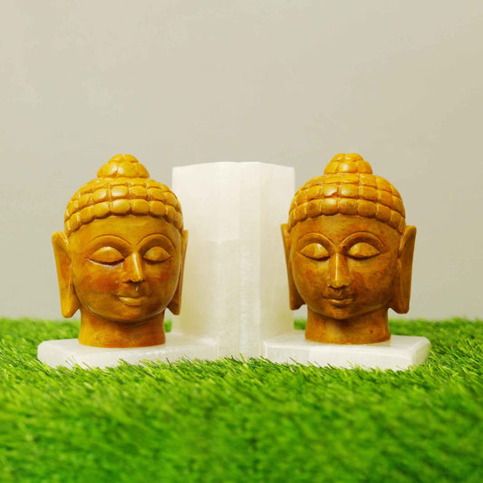 Zen Marble Bookends