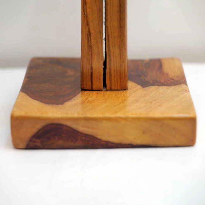 Wooden Couplet Table Lamp