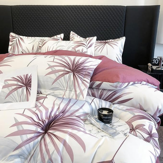 Bloom Premium King Size Bedsheet (108" x 108")- 400TC