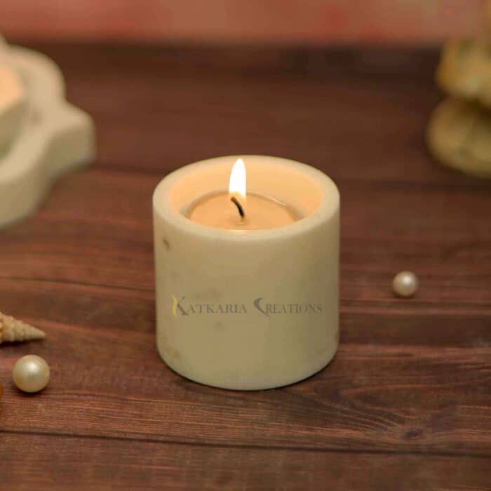 Luxury White Marble Incense Holder