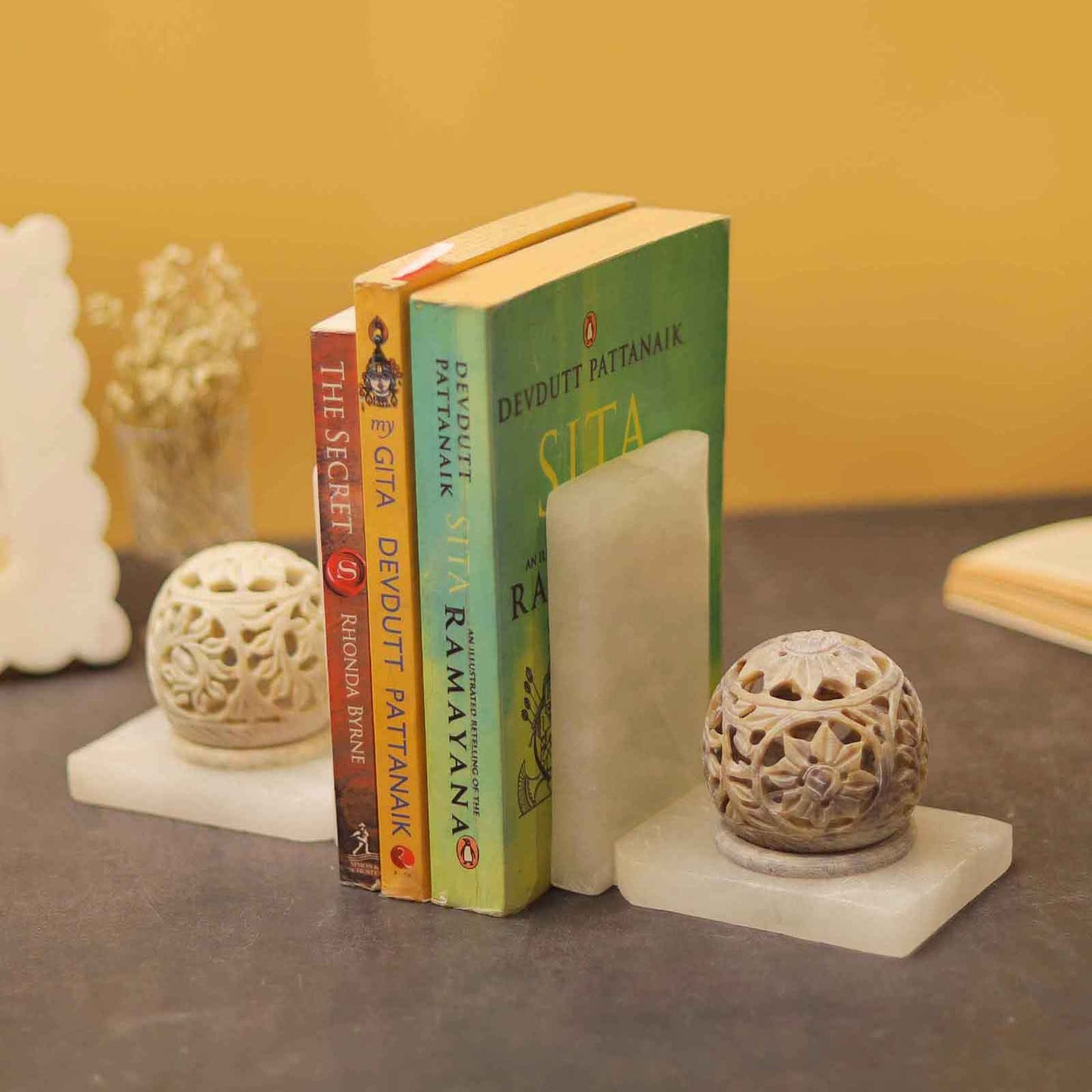 Beacon 3.0 Marble Bookends