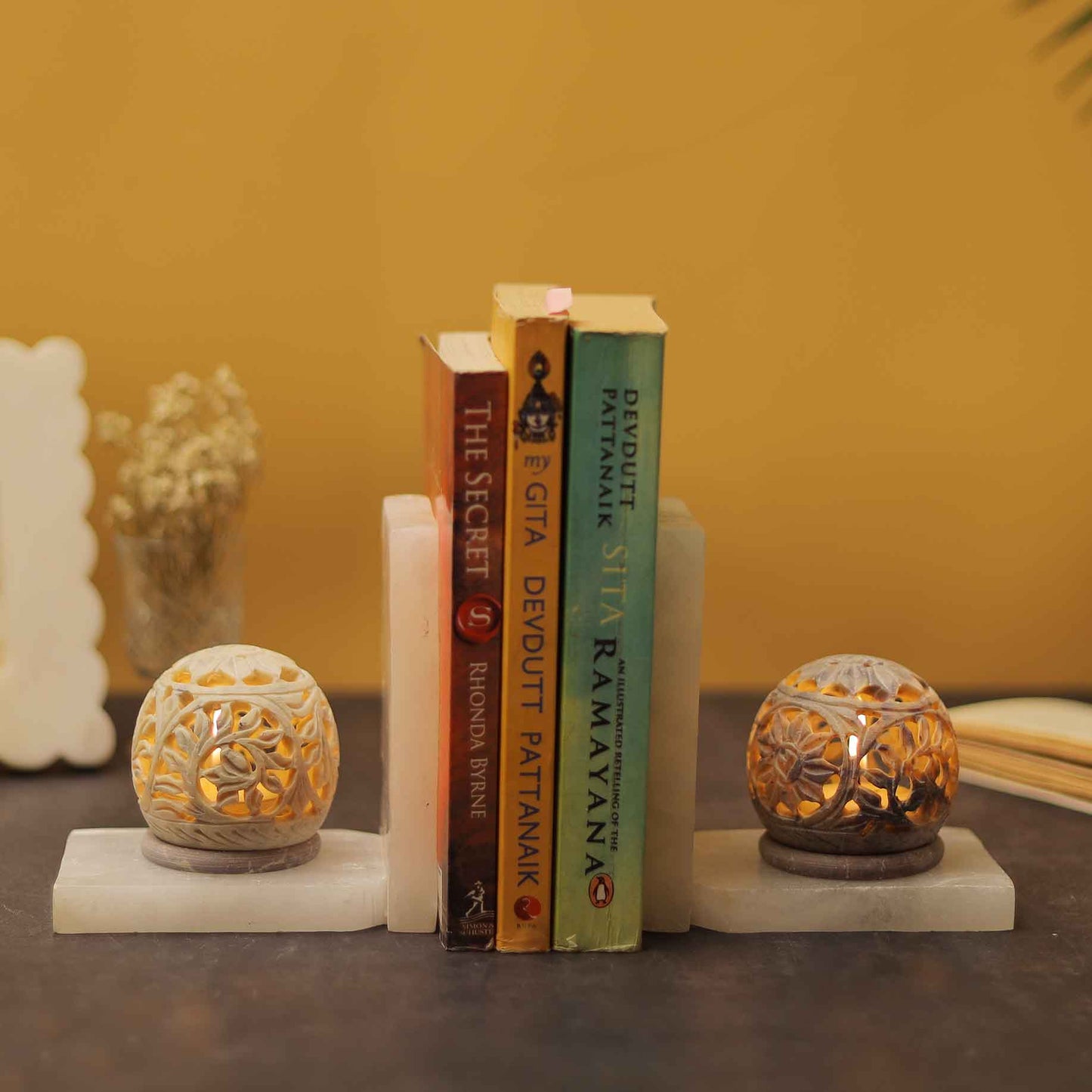 Beacon 3.0 Marble Bookends