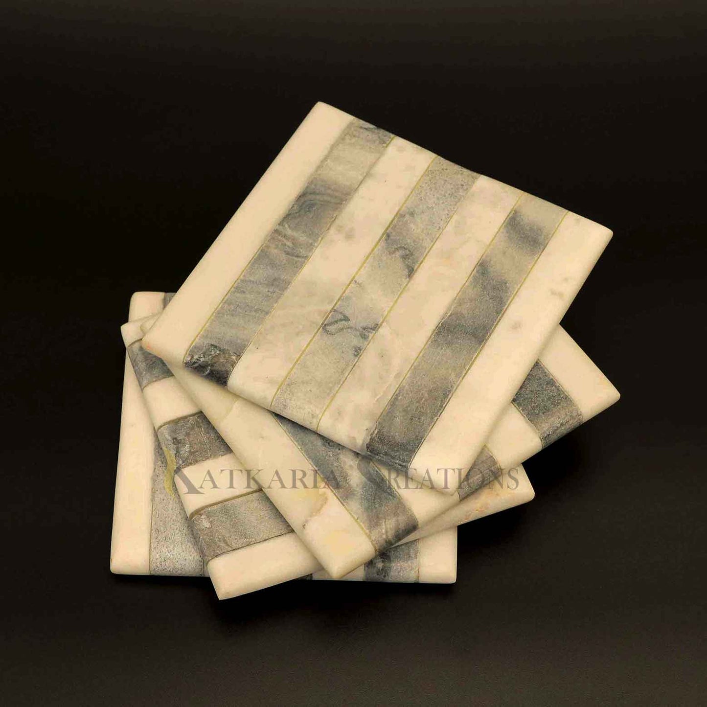 Marble & Kayampura Coasters Set of 4