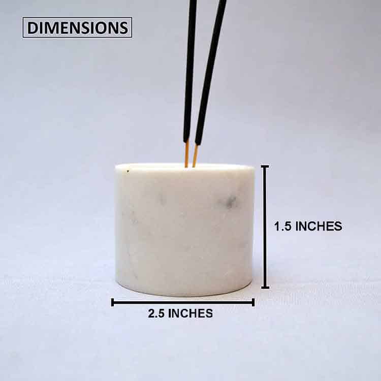 Luxury White Marble Incense Holder