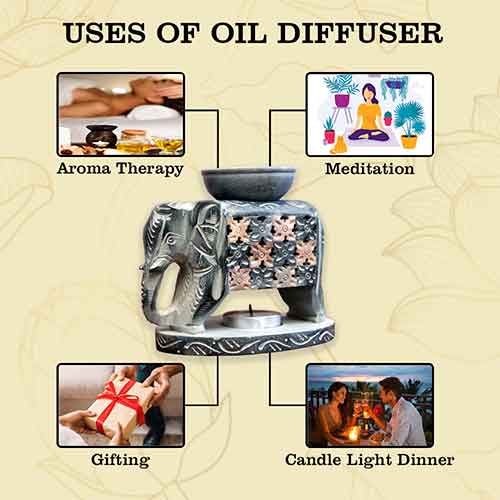 Chess Elephant Aroma Oil Diffuser