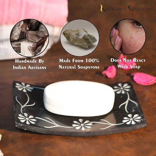 Black Gorara Soap Dish