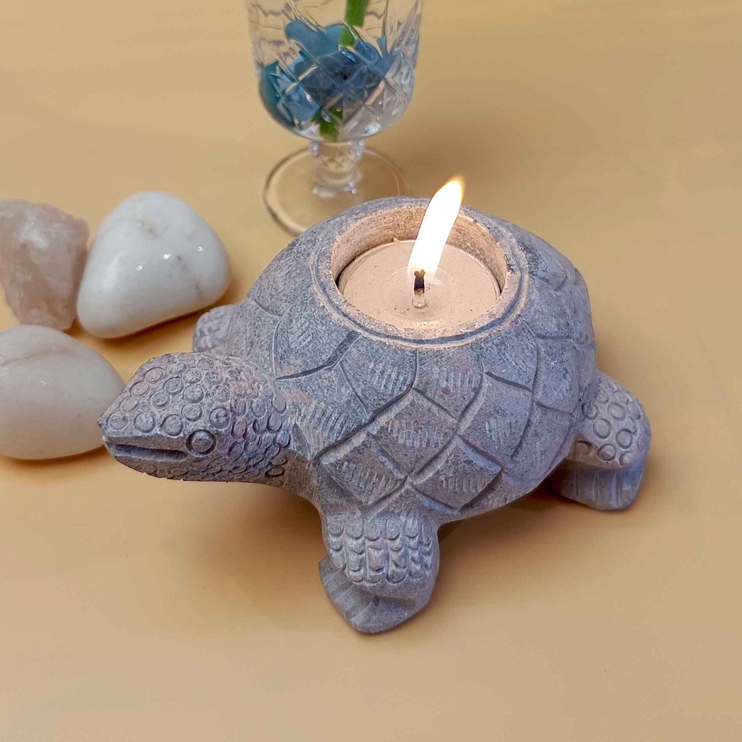 Tortoise Tea Light Holder