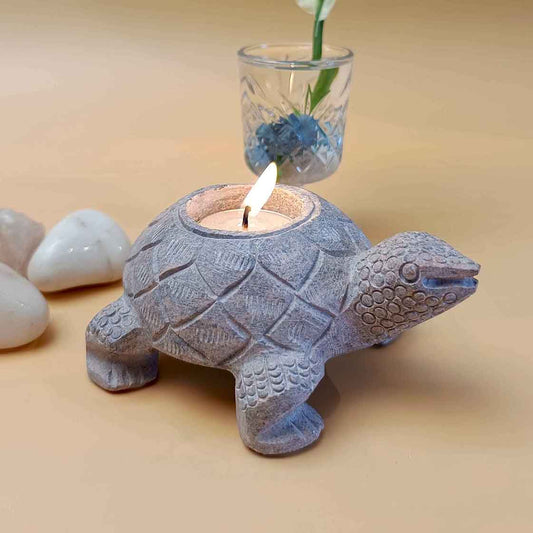Tortoise Tea Light Holder