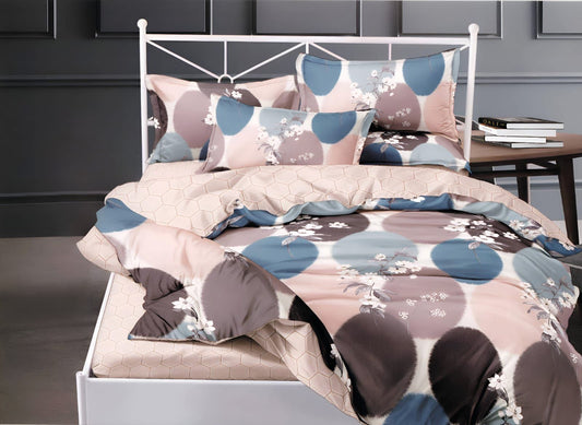 Novara Premium King Size Bedsheet (108" x 108") - 400TC