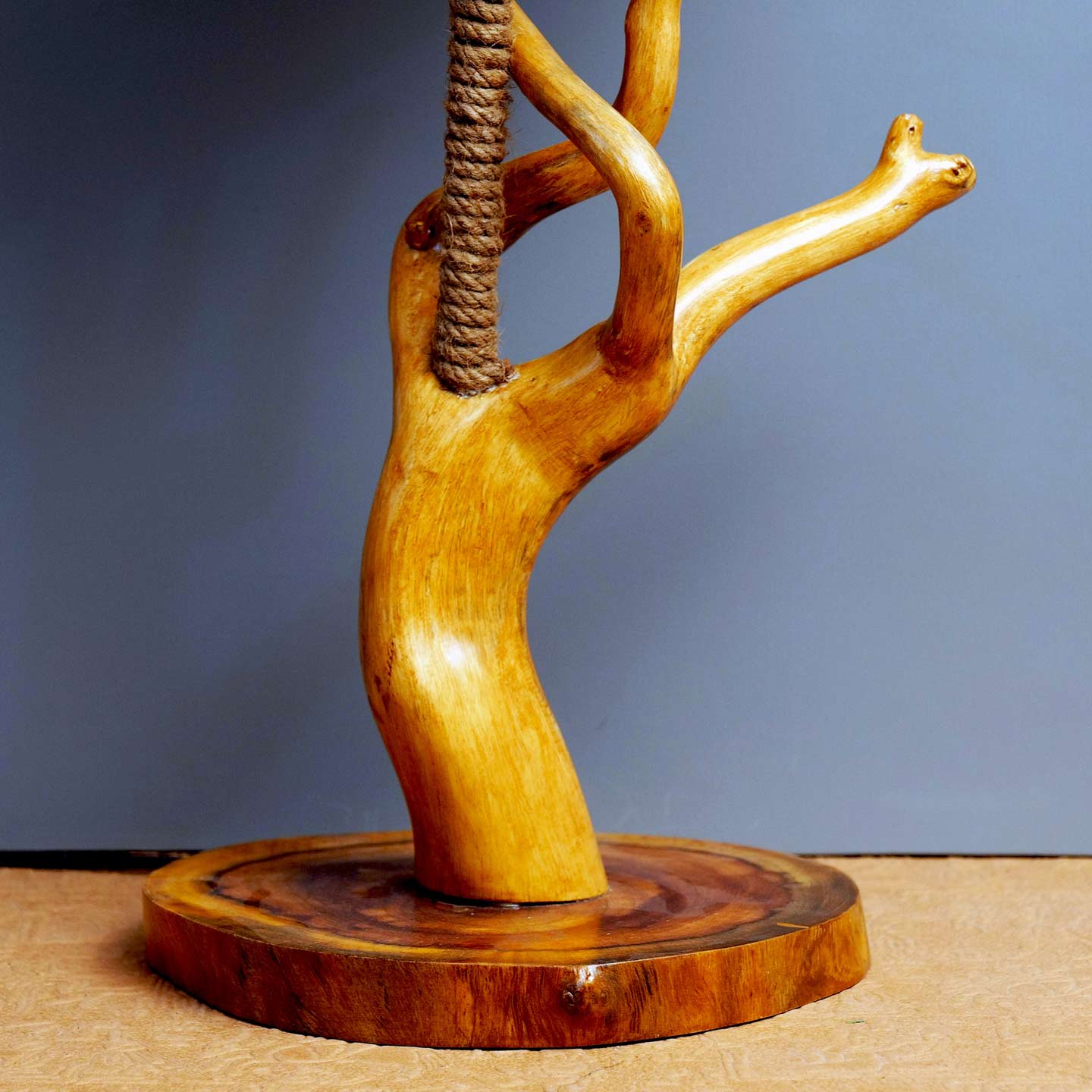 Wooden Tik Lamp